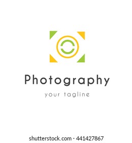 Photography Logo Stock Vector template.