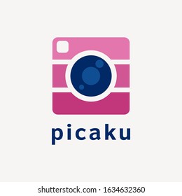 Photography logo template Design vector
