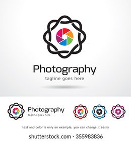 Photography Logo Template Design Vector 