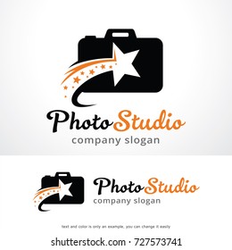 Photography Logo Template Design Vector, Emblem, Design Concept, Creative Symbol, Icon