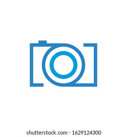 Photography logo template vector icon design