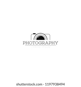 Photography logo vector. Photography logo concept