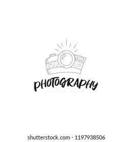 Photography logo vector. Photography logo concept