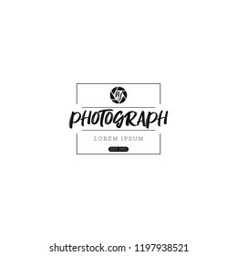 Photography logo vector. Photography logo concept