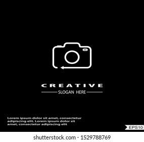 Photography logo vector design template.eps10