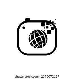 Photography Logo vector. Minimalist photography logo concept