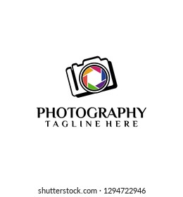 Photography Logo Vector Template Stock Vector (Royalty Free) 1294722946 ...