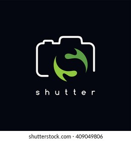 photography logotype - S letter theme