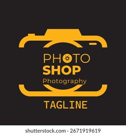 photography luxury vector logo design 