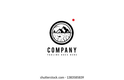 Photography Nature Abstract Black vector Logo 2 design