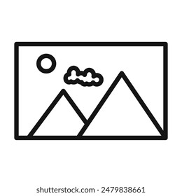 Photography Picture Icon Perfect for Digital Images