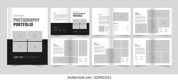 Photography Portfolio or Portfolio Template Design
