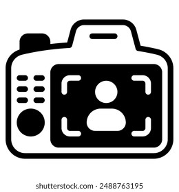 Photography Portrait icon for web, app, infographic, etc