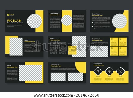 Photography PowerPoint Presentation Slides template or web template, photo studio slide template, digital studio brochure