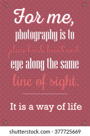 photography quote