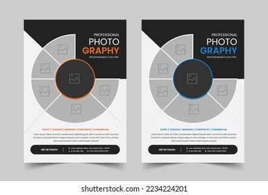 Photography Service Flyer, Photo Workshop Flyer Template, Photography Flyer