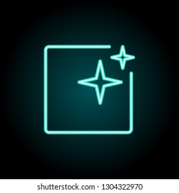 Photography sign icon. Elements of Image in neon style icons. Simple icon for websites, web design, mobile app, info graphics
