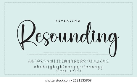 Photography signature logo with Font Calligraphy Logotype Script Font Type Font lettering handwritten with camera icon design