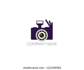 Photography Studio Badges and Labels in vector design