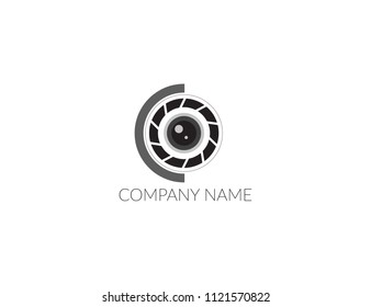 Photography Studio Badges and Labels in vector design