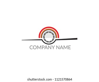 Photography Studio Badges and Labels in vector design