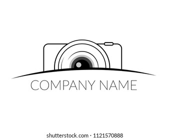 Photography Studio Badges and Labels in vector design