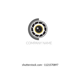 Photography Studio Badges and Labels in vector design