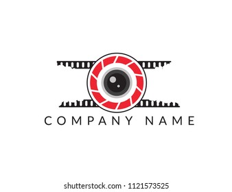 Photography Studio Badges and Labels in vector design