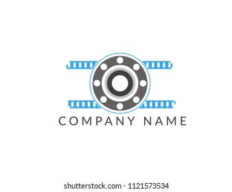 Photography Studio Badges and Labels in vector design