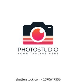 photography studio camera sunset sun beach summer logo