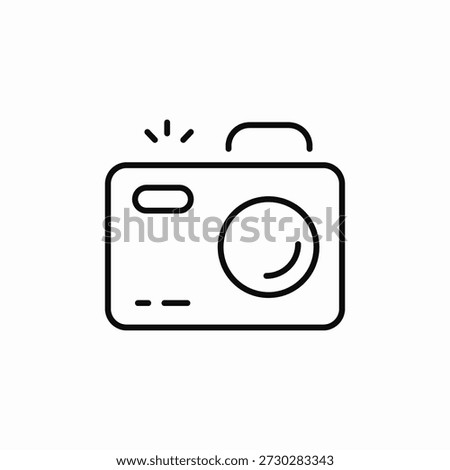 photography studio icon sign vector