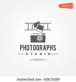 Photography Studio Logo Stock Vector (Royalty Free) 428176189 ...