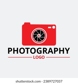 Fotografisches Studio Logo Design Vektorgrafik Inspiration. Vorlagen für Fotografen-Logo