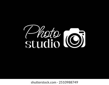 Photography Studio logo design vector