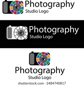 Photography studio logo designed for personal or professional use. 