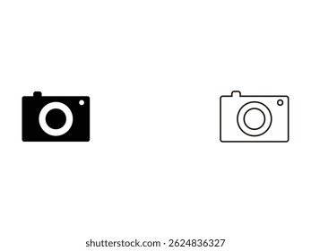 Photography symbol icon design vector isolated transparent background