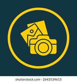Photography trendy vector art design handsome amazing design colorful useful illustration.eps