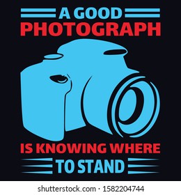 Photography  t-shirt and apparel modern trendy design, typography, print, vector illustration, graphics, vectors