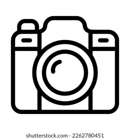 Photography Vector Line Icon Design