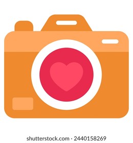 Photography Wedding icon illustration For web, app, infographic, etc