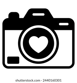 Photography Wedding icon illustration For web, app, infographic, etc