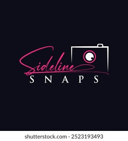 Photograpy logo with vector template design