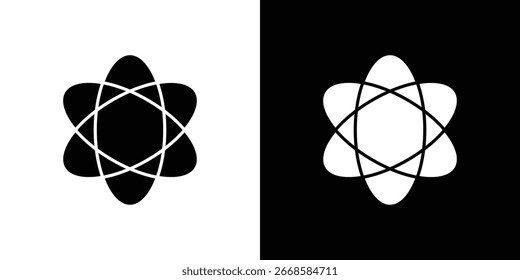 Ícone de fóton, ícone de vetor plano. Ilustração plana.