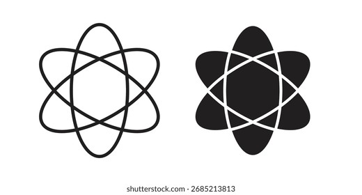 Símbolo de sinal de vetor de ícone de fóton