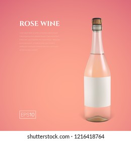 Download Rose Wine Mockup Hd Stock Images Shutterstock