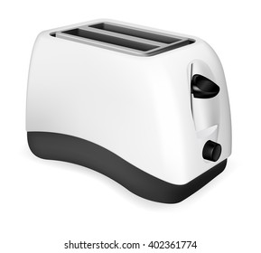 Photorealistic Electric Toaster Stock Vector (Royalty Free) 402361774 ...