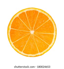 Photo-realistic Orange Slice. Vector Illustration