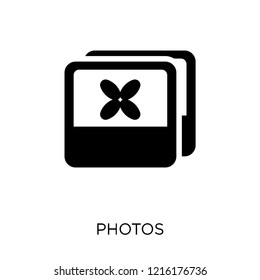 Photos icon. Photos symbol design from User interface collection. Simple element vector illustration on white background.