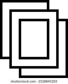 photos icon. Thin linear style design isolated on white background