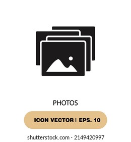 photos icons  symbol vector elements for infographic web